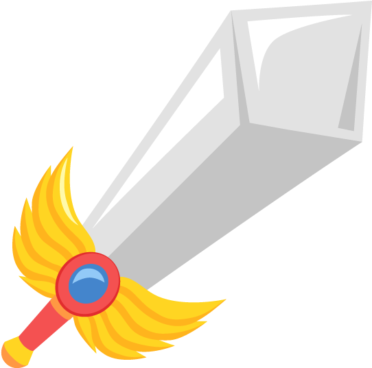 Sword Vector Png Clipart (640x640), Png Download