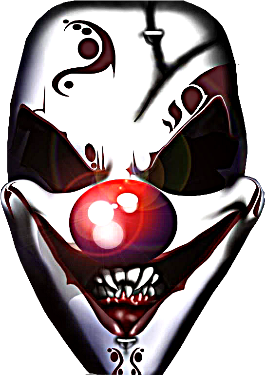 Evil Clown Png Clipart (544x769), Png Download