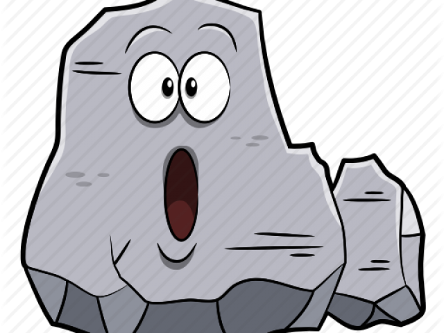 Rock Clipart Cartoon - Metamorphic Cartoon Rock - Png Download (640x480), Png Download