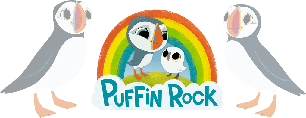Our New App, Puffin Rock Music Is Out Now In This Beautiful - Puffin Rock Png Clipart (1170x400), Png Download