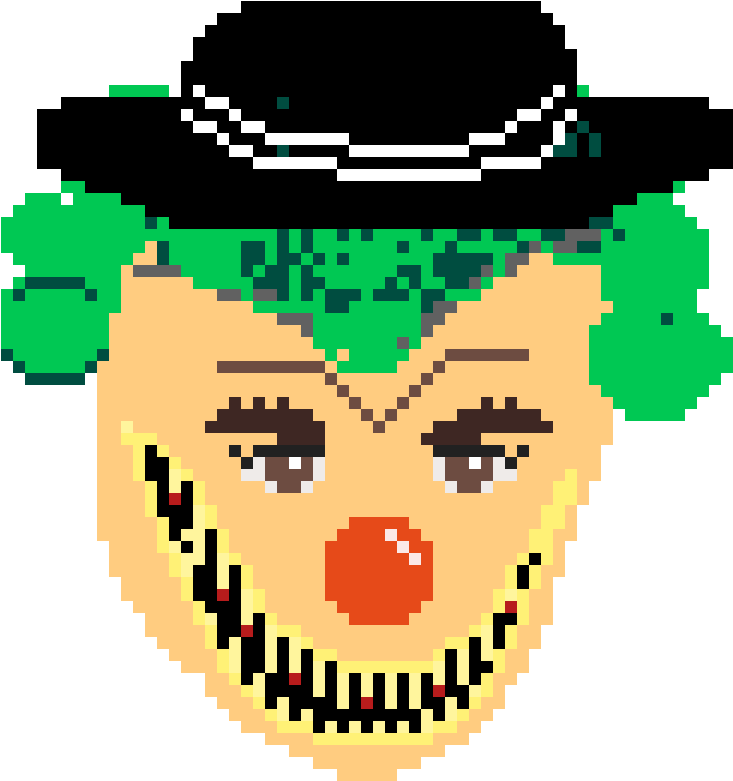 Evil Clown Clipart (1200x1200), Png Download