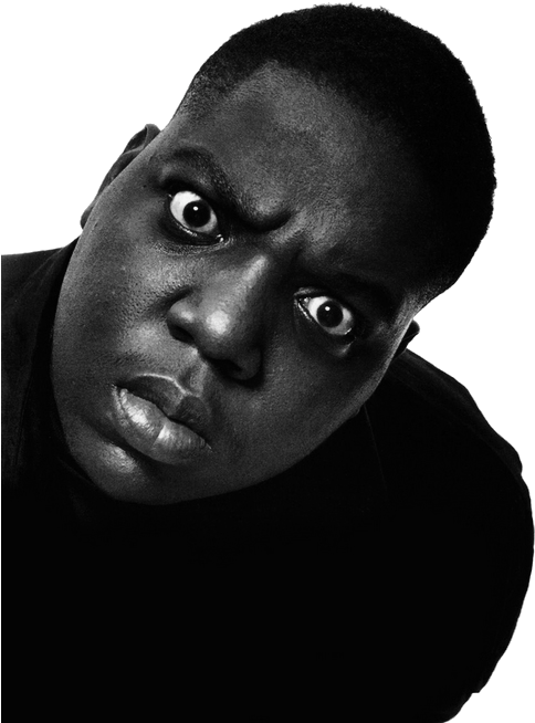 Bootaywine Biggie Smalls, Hip Hop Artists, Music Artists, - Biggie Smalls Crazy Face Clipart (500x696), Png Download