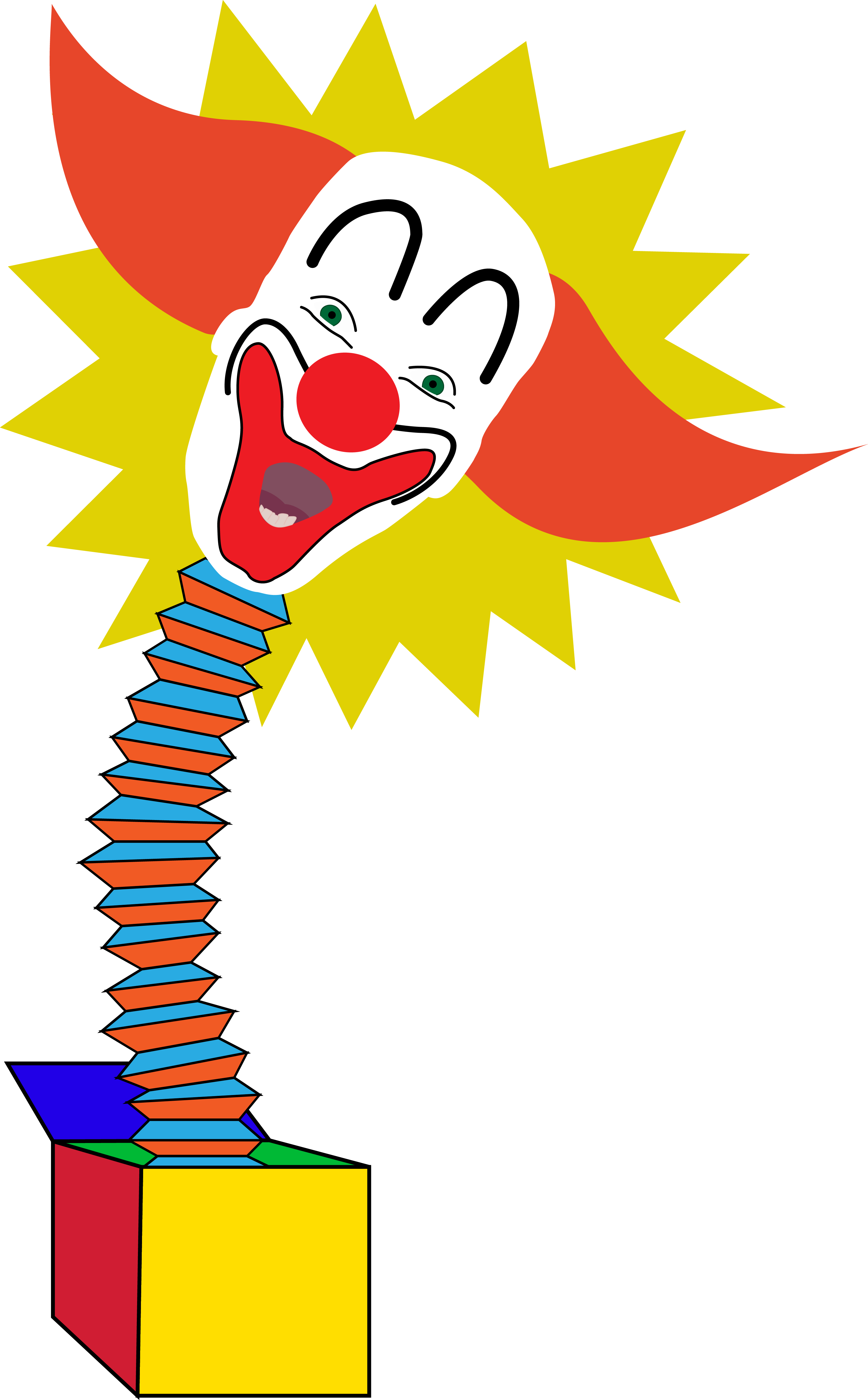 Clown2 - “ Clipart (3184x5137), Png Download