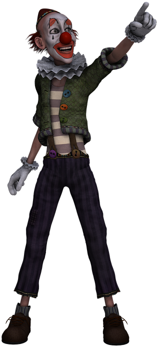 Clown, Fig, Fantasy, Digital Art, Isolated - Figurine Clipart (960x720), Png Download