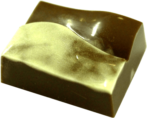 Runny Caramel Handmade Chocolate - Bronze Sculpture Clipart (1235x822), Png Download