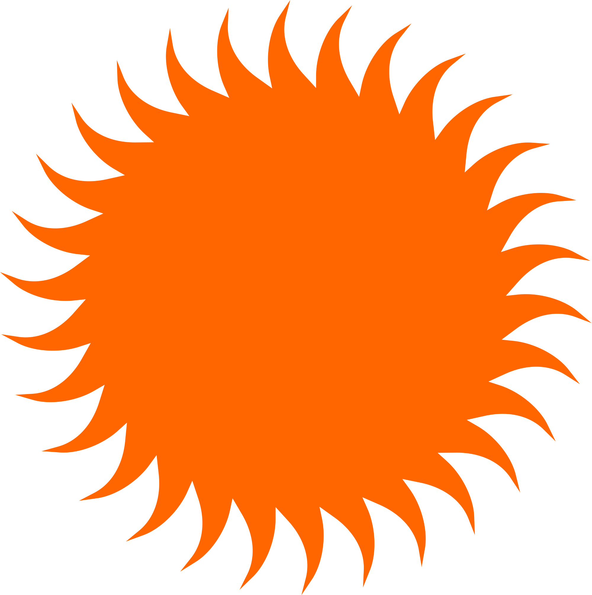 Clipart Orange Sun - Imperial Valley Comic Con - Png Download (2000x2008), Png Download