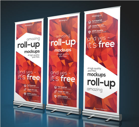 800 × 533 In - Roll Up Banner Aws Clipart (800x533), Png Download