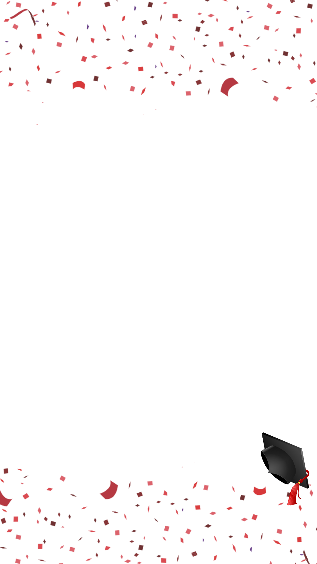 Simple Confetti Clipart (1080x1920), Png Download