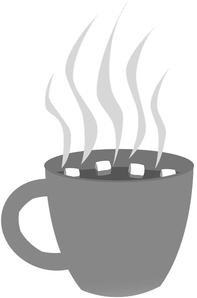 Four Hot Chocolate Recipes For Winter Clipart (631x952), Png Download