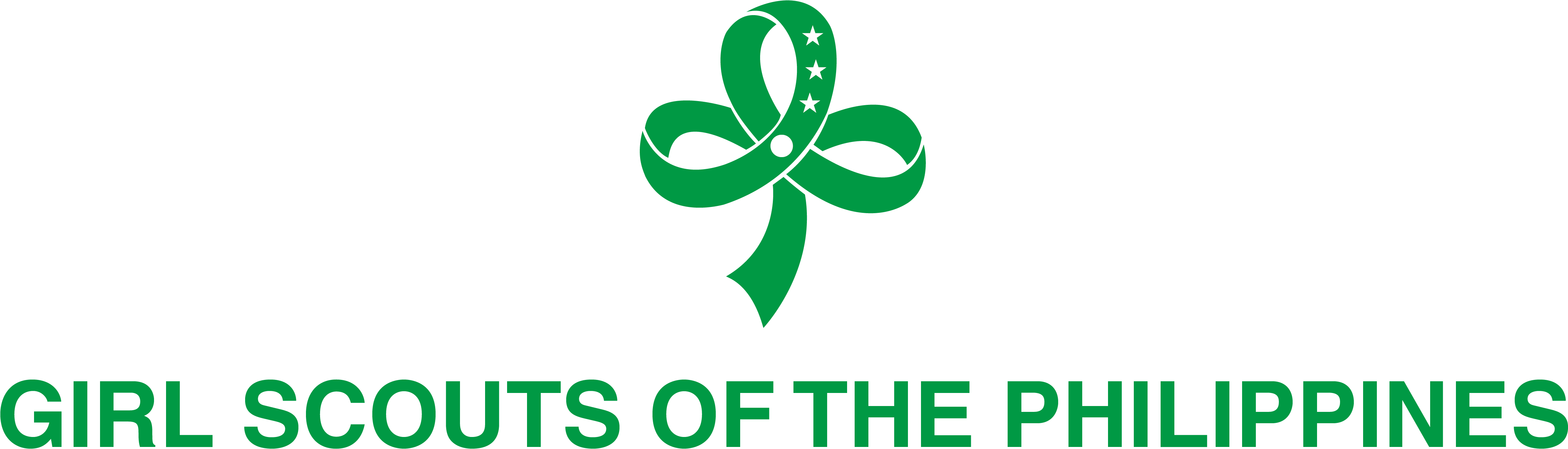 Girl Scout Of The Philippines Logo Clipart (4800x1500), Png Download