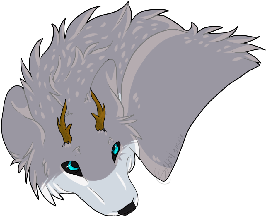 The Eyes Of A Wolf - Cartoon Clipart (908x742), Png Download