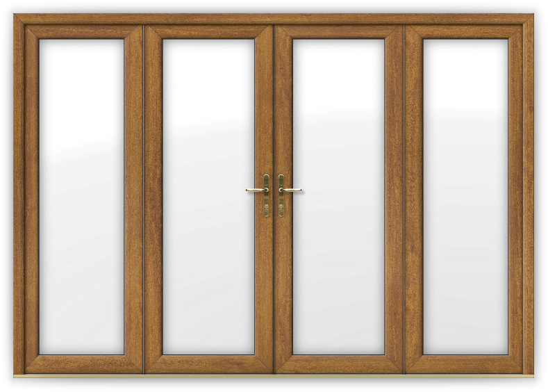 All Our Bi-fold Doors Offer A Slim Profile And A Vast - Bi Folding Doors Png Clipart (800x575), Png Download