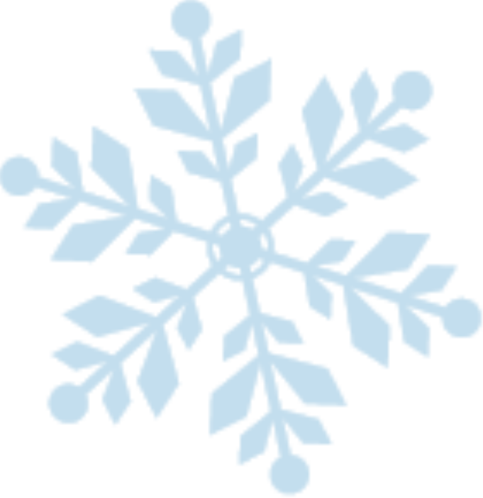 Digital Blue Snowflake Clipart (681x701), Png Download