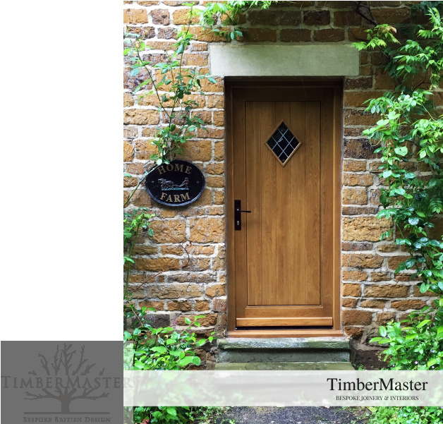 Traditional Oak Door In Northants Clipart (800x600), Png Download