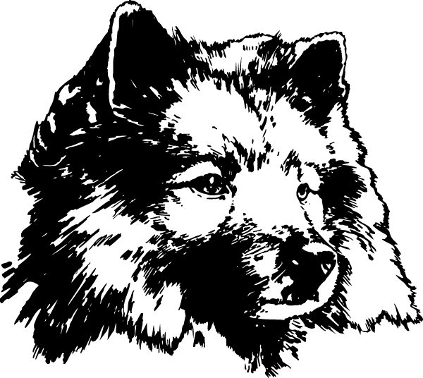 Dc00379 - Dog Yawns Clipart (600x536), Png Download