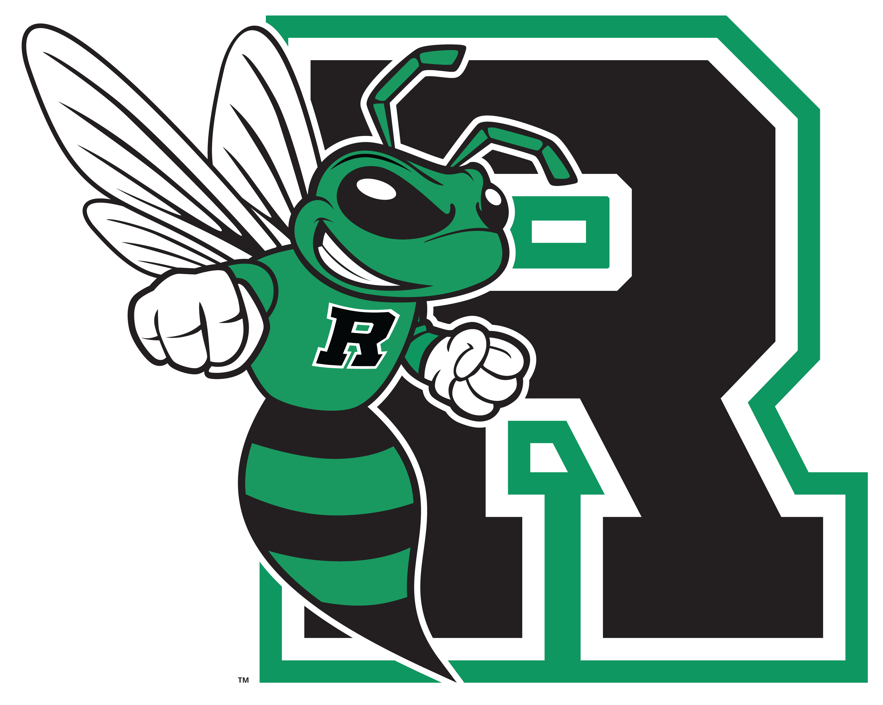 Roswell Team Home Hornets Sports - Roswell High School Logo Clipart (3163x2507), Png Download