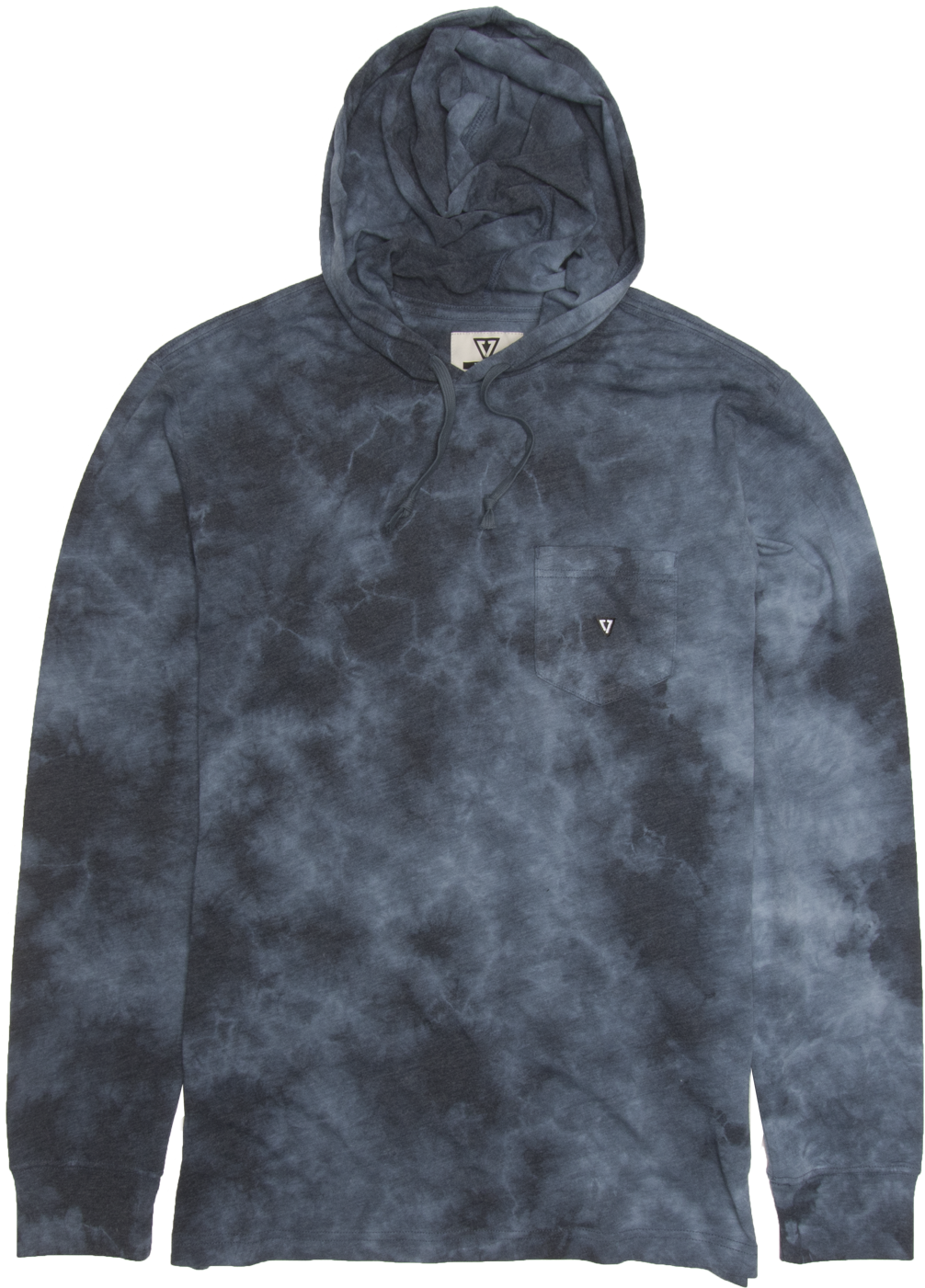 Calipher Tie Dye Hoodie - Mens Blue Tie Dye Hoodie Clipart (1440x1440), Png Download