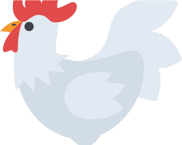Chicken Clipart Emoji - Rooster - Png Download (640x480), Png Download