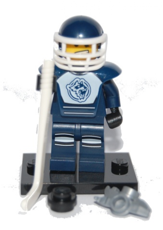 Col04 8 - Lego Minifigures Series 4 Hockey Clipart (980x980), Png Download