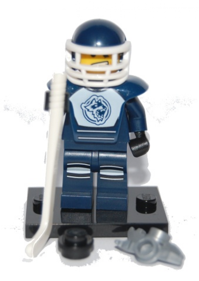 Col04 8 Lego Minifigures Series 4 Hockey Clipart Large Size Png