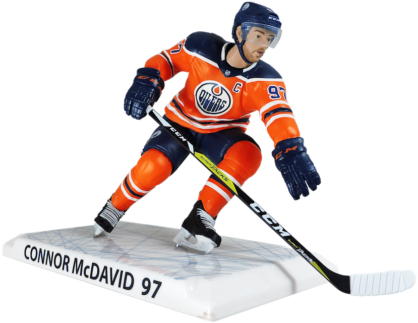 Matthews - Connor Mcdavid Figurine Clipart (850x788), Png Download