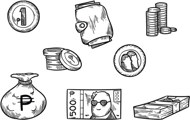 Peso Mexican Money - Peso Money Drawing Clipart (700x490), Png Download