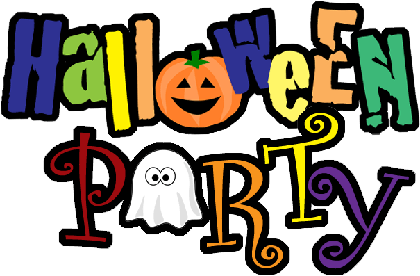 Halloween Party Clipart - Kids Halloween Party - Png Download (640x480), Png Download