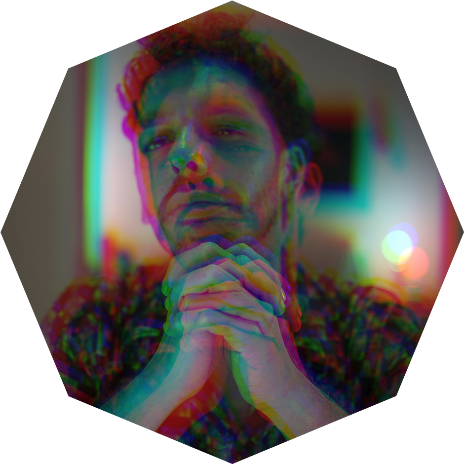 Dan 1624 Colored Psy Cropped Polygon Transparent - Visual Arts Clipart (940x940), Png Download