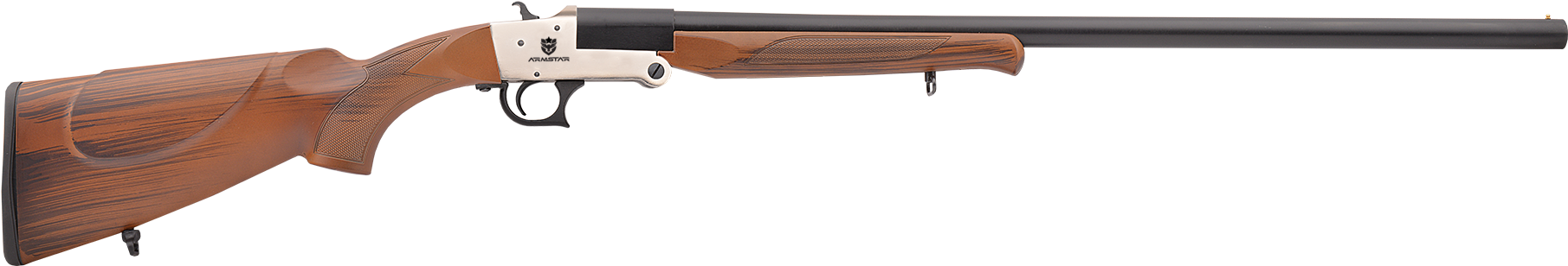 Hs Wood Grain Single Barrel Shotgun - Kral 36 Cal Tek Kırma Av Tüfeği Clipart (2000x544), Png Download