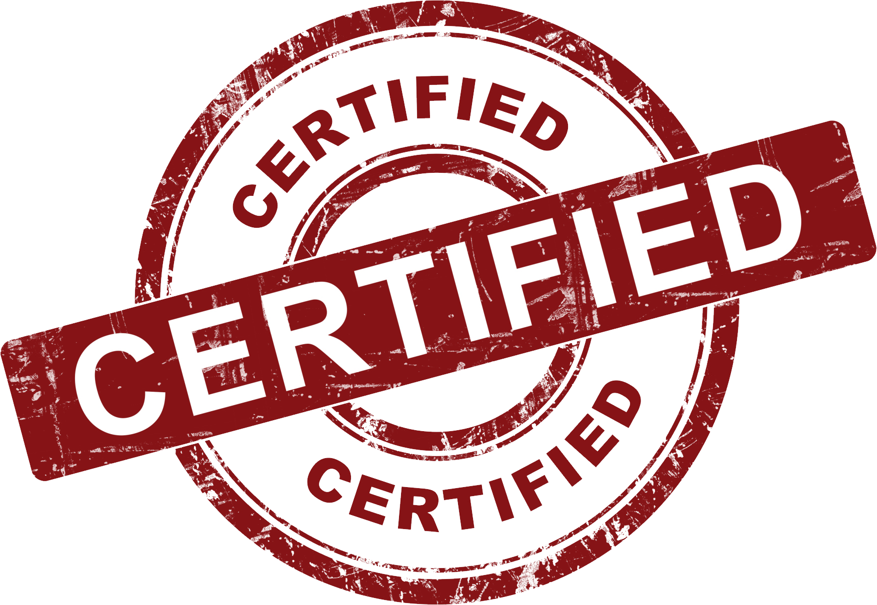 Certified Png Clipart (1754x1211), Png Download