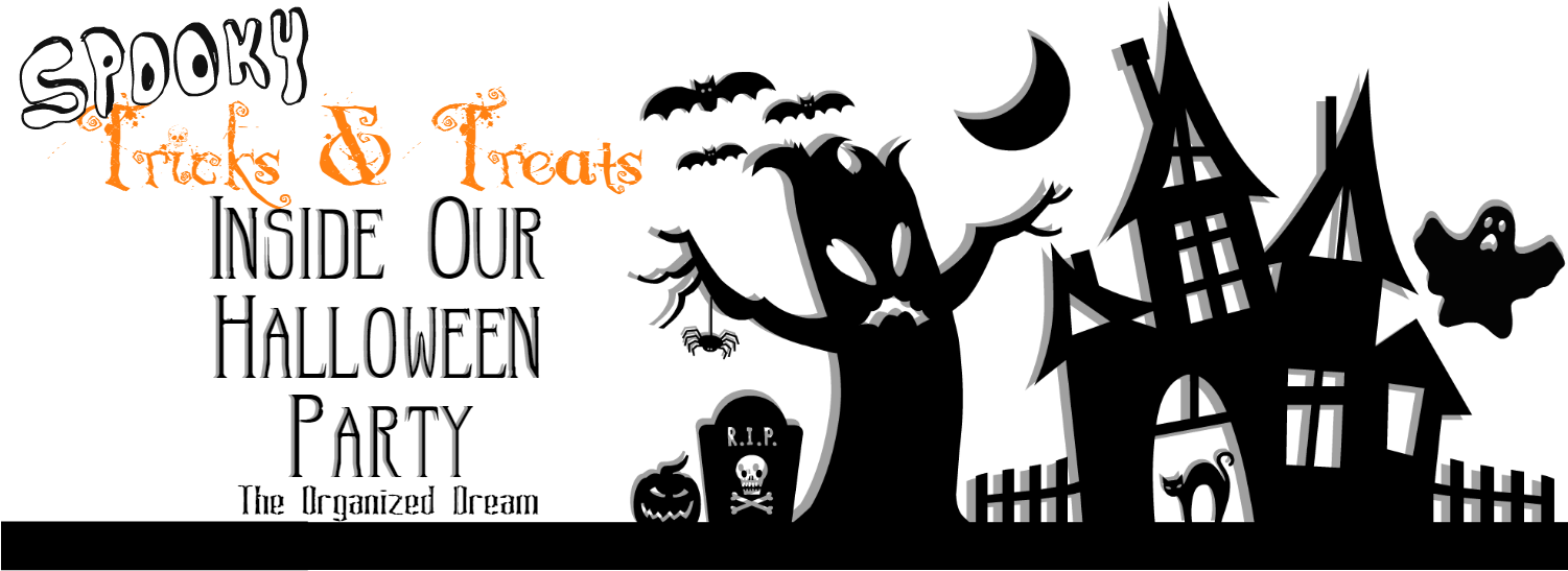 Spooky Tricks & Treats - Illustration Clipart (1500x576), Png Download