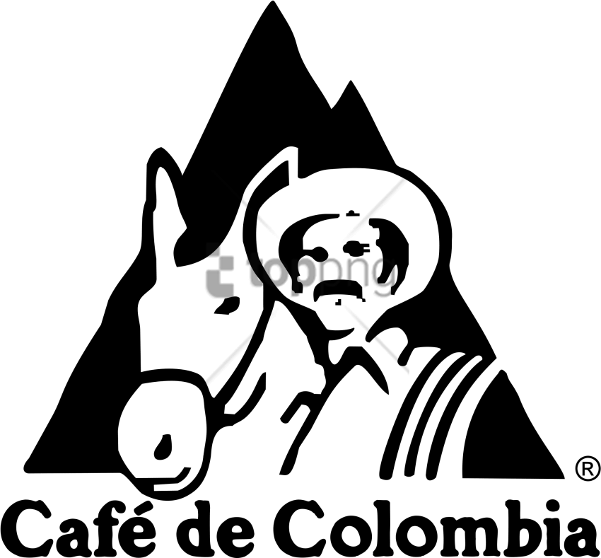 Free Png Cafe De Colombia Logo Png Image With Transparent - Café De Colombia Clipart (850x789), Png Download