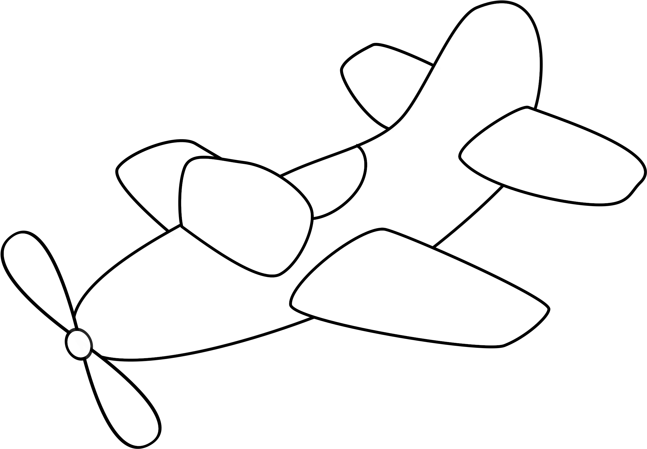 View large size This Free Icons Png Design Of Airplane With Propeller - Air...