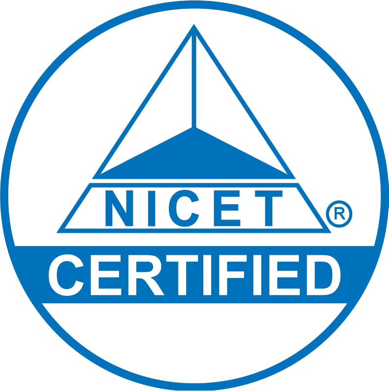 Nicet Certified Clipart (794x798), Png Download