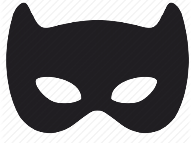 Batman Mask Clipart Superhero - Png Download (640x480), Png Download