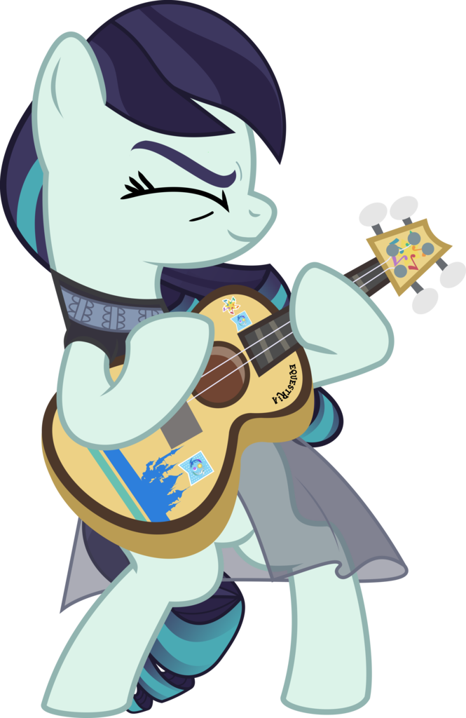 Absurd Res, Acoustic Guitar, Artist - Mylittlepony Clipart (665x1024), Png Download