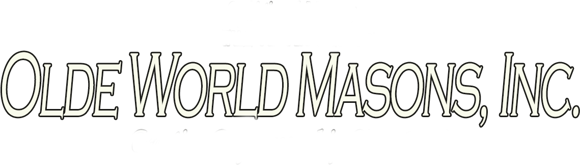 Olde World Masons Installed Masonry Products & Seamless - Calligraphy Clipart (1200x347), Png Download