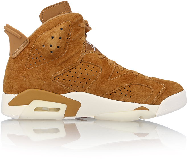 Air Jordan 6 Retro "wheat" Clipart (657x559), Png Download