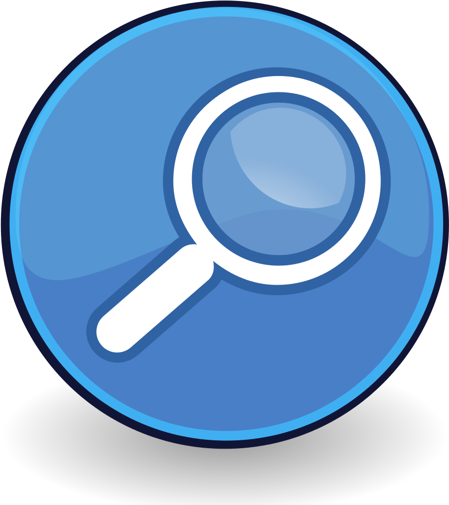 File - Emblem-search - Svg Clipart (1024x1024), Png Download