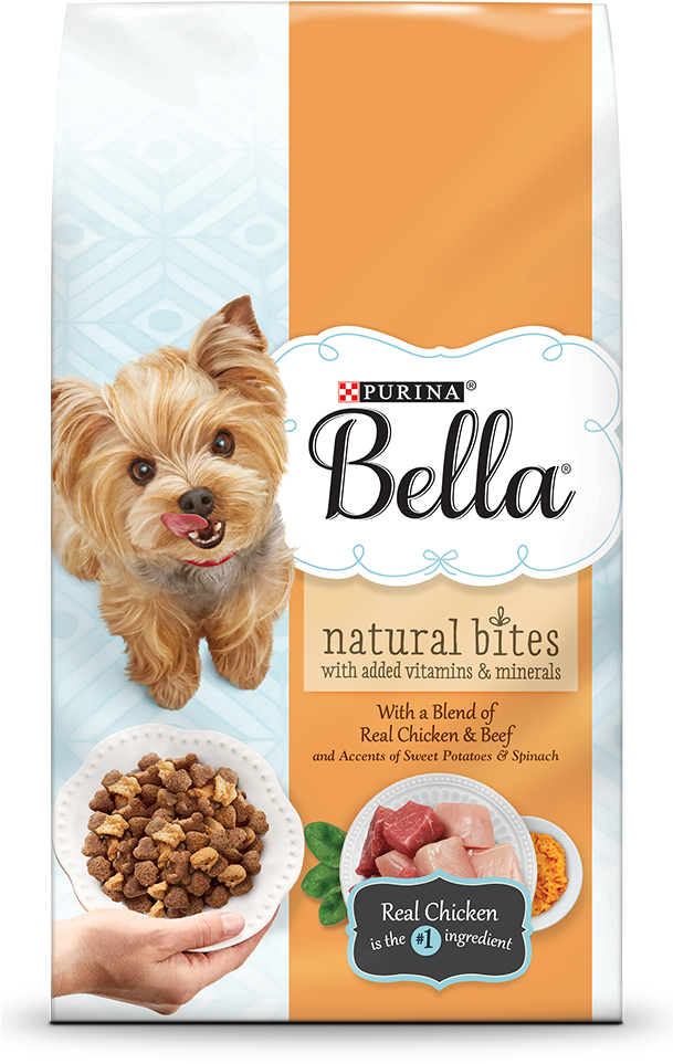 Bella Dry Dog Food Chicken Beef Clipart Large Size Png Image PikPng