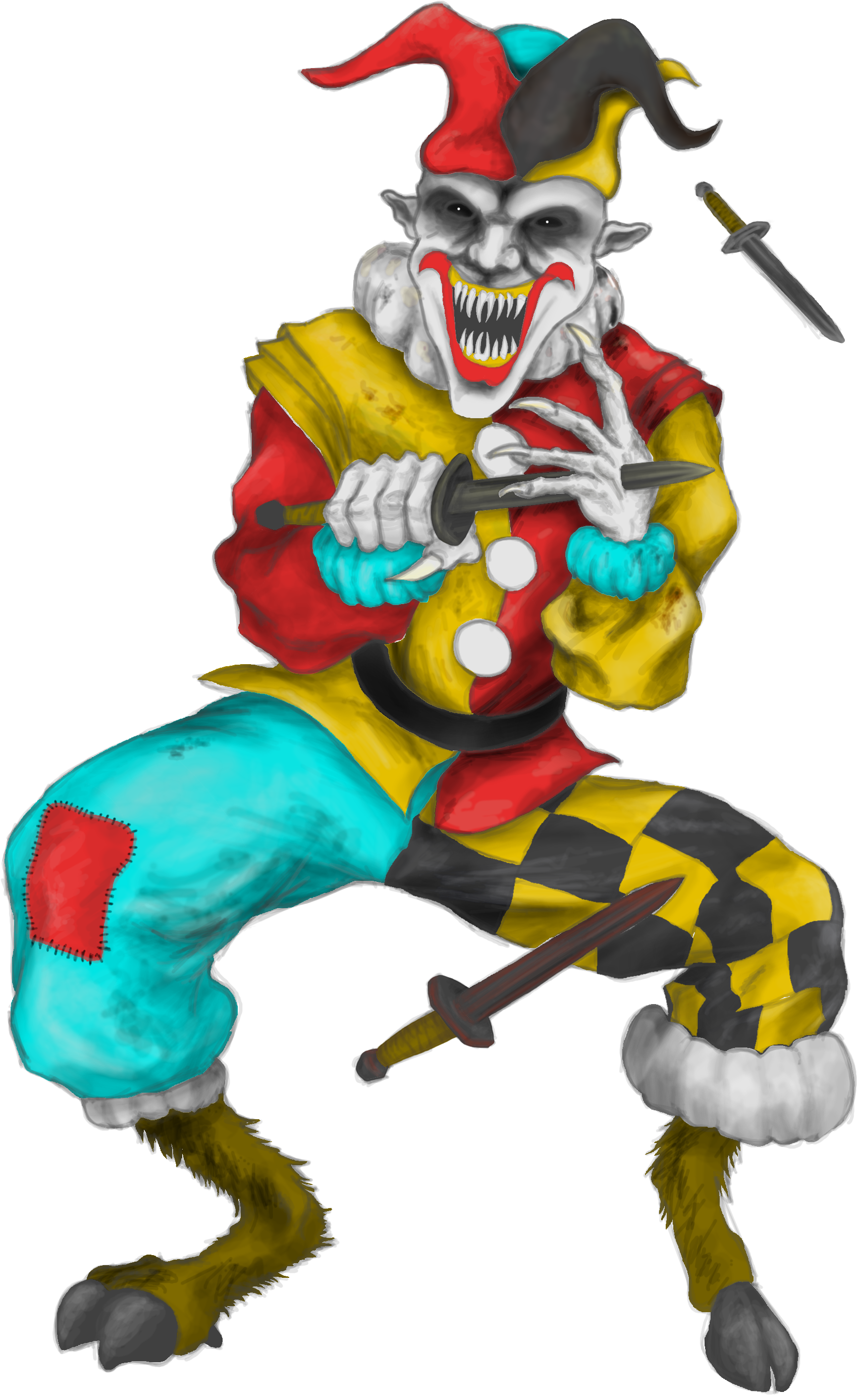 Clown , Png Download Clipart (1698x2762), Png Download