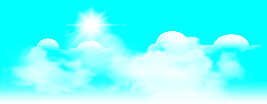 Clouds Clipart (890x370), Png Download