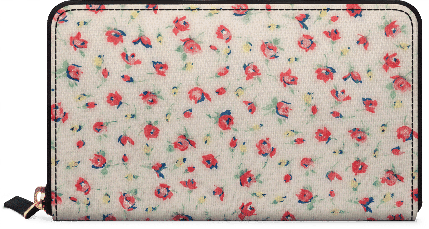 Dailyobjects Vintage Floral Women's Classic Wallet Clipart (1684x900), Png Download