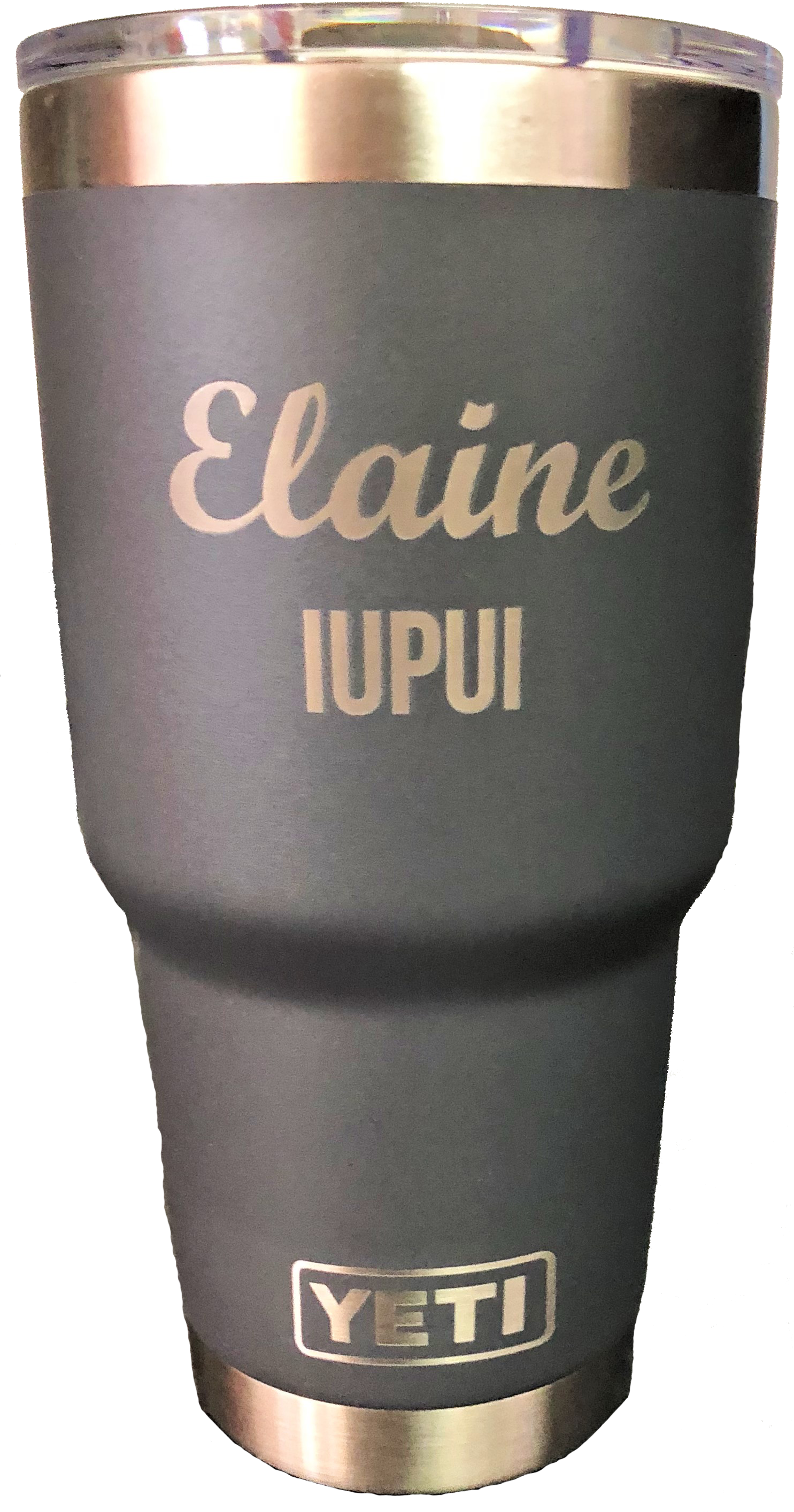 Charcoal 30 Oz Rambler Clipart (1484x2852), Png Download