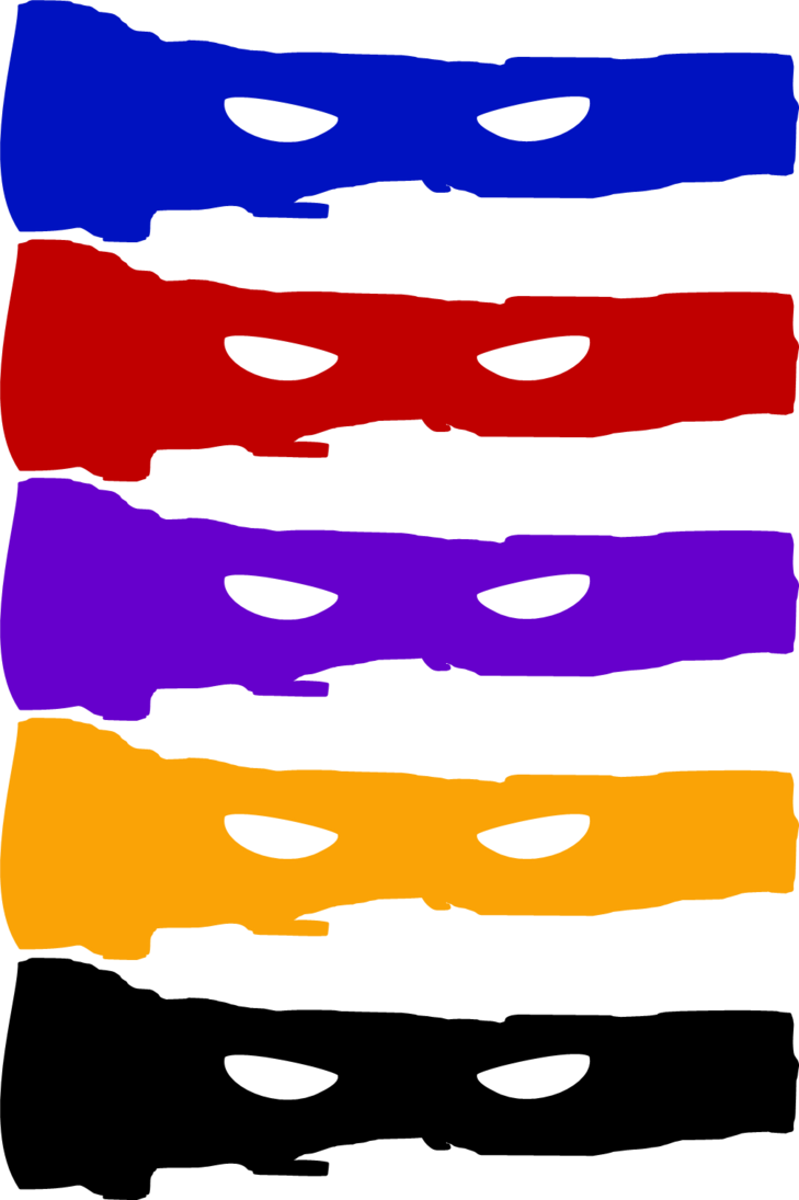 Teenage Mutant Ninja Turtles Mask Png Clipart (729x1095), Png Download