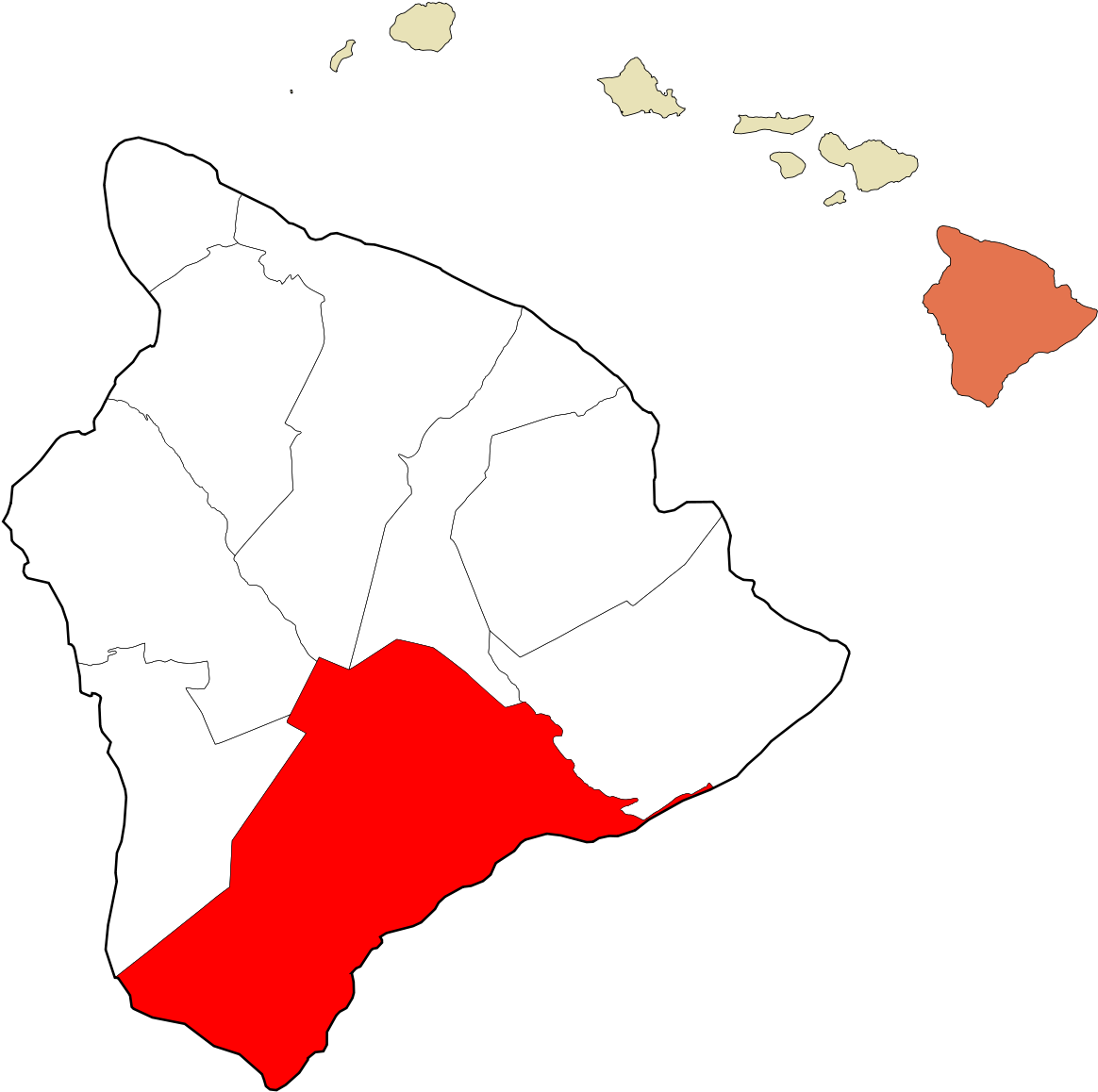 Hawaii Islands Png Clipart (1200x1200), Png Download