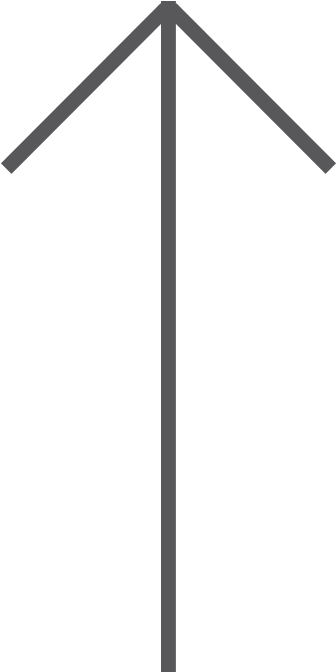 Treatments / Mens - Thin Black Up Arrow Clipart (700x700), Png Download