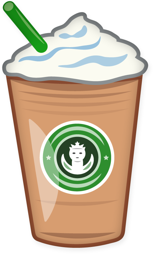 Emoji De Starbucks Clipart (640x480), Png Download