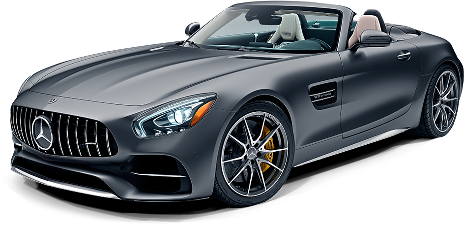 Roadster Car Vector Free Png Image - Mercedes Amg Gtc Roadster Clipart (1440x600), Png Download