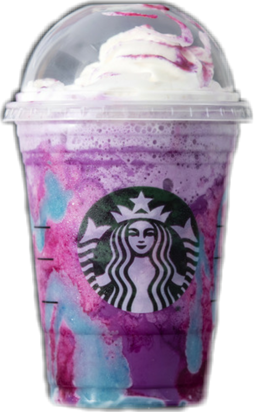 #starbucks #unicorn #unicornfrappiciano #frappuccino - Starbucks New Logo 2011 Clipart (1024x1659), Png Download